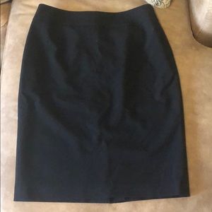 Black pencil skirt